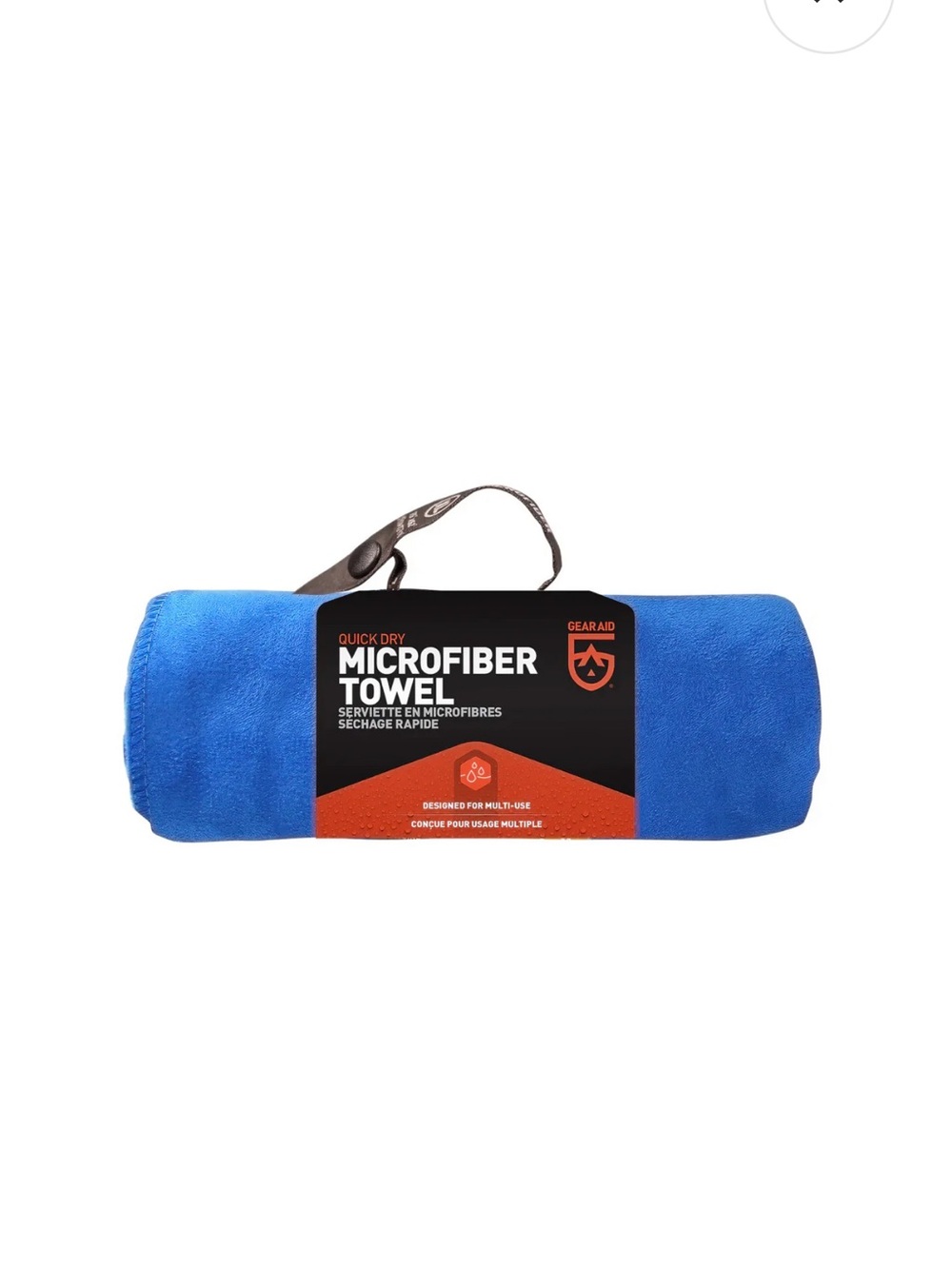 NWT Gear Aid Quick Dry Micro-Fiber Towel in Cobalt (L)